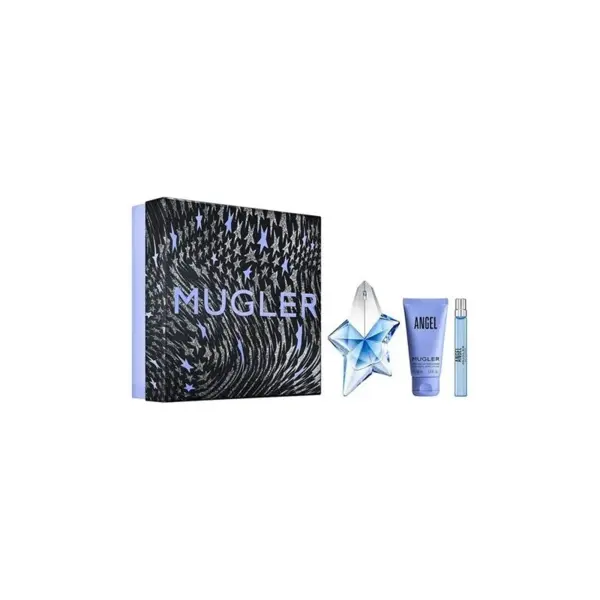 Mugler Angel Set cadou pentru femei Volum EDP 50 ml + EDP 10 ml + 50 ml loțiune de corp