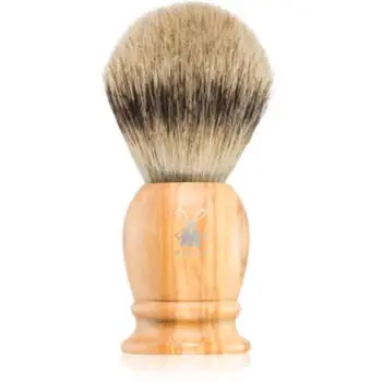 Mühle CLASSIC Silvertip Badger Olive Wood pamatuf pentru ras din par de bursuc