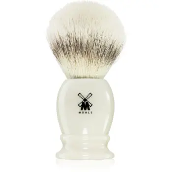 Mühle Silvertip Fibre Ivory Resin Pamatuf pentru barbierit