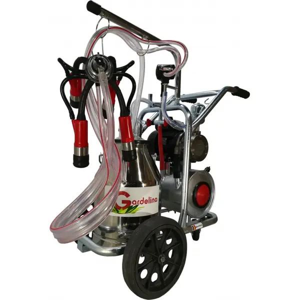 Mulgatoare Vaci Green Line T130 IN PC, 30L INOX, 1 post, 180 l/min, Grup Colector Plastic, Tanc Vacuum Inclus