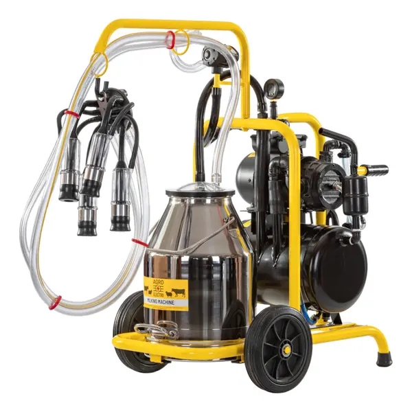 Mulgator Vaci Agro Electro cu 1 Bidon Inox de 30 litri