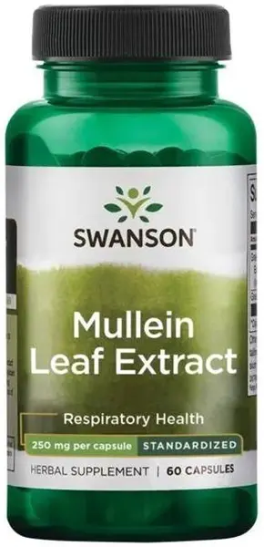 Mullein Leaf, 60 capsule, Swanson