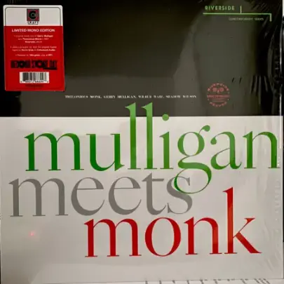 Mulligan Meets Monk - Grey Blue Vinyl | Gerry Mulligan, Thelonious Monk