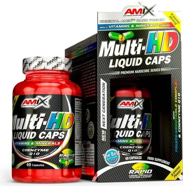 Multi-HD Liquid Caps, 60 capsule, Amix