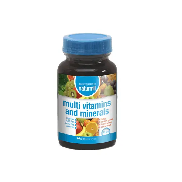 Multi Vitamins and Minerals 60 capsule Naturmil
