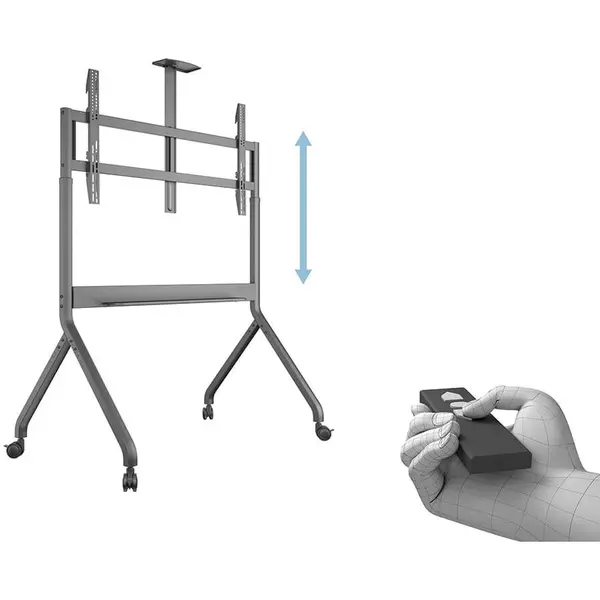 Multibrackets Stand TV mobil, motorizat, cu suport camera si multimedia Multibrackets MB-8229, 65-100, max.90 kg