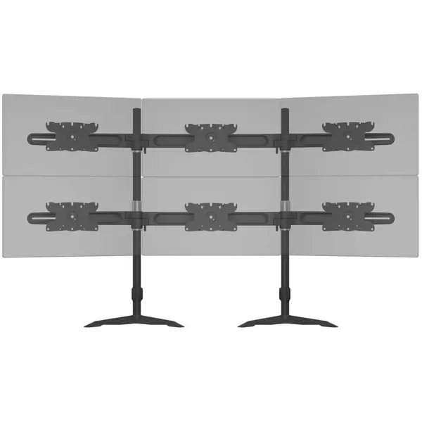 Multibrackets Suport monitor Multibrackets, 6 monitoare, 24-32 inch, VESA 75x75-200x100, 8 kg/monitor