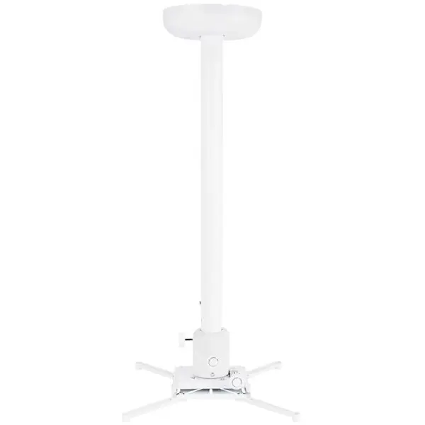 Multibrackets Suport videoproiector de tavan Multibrackets MB-1787, reglabil 90-160cm, reglaj fin, max.10kg, Alb