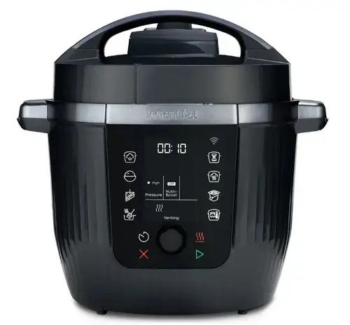 Multicooker Instant Pot PRO MAX 5.7L, vas intern din Inox, 10 functii, control la distanta prin Wi-Fi, 1000-1200W (Negru)