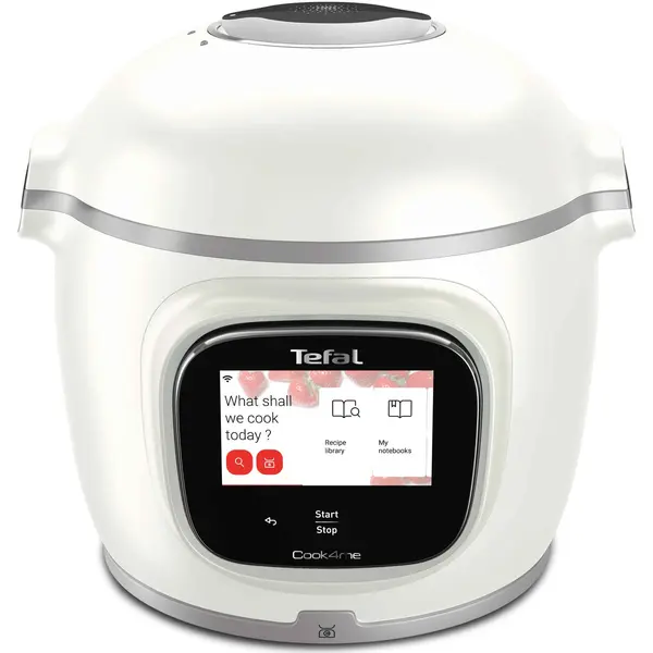Multicooker Tefal - Cook4me Touch Pro, 6 l, alb