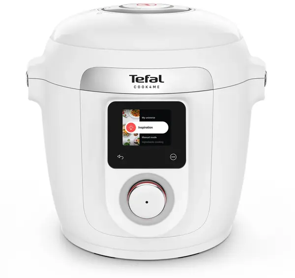 Multicooker Tefal – Cook4Me Wi-Fi 10 în 1, 6 l, alb