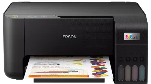 Multifunctional Inkjet Epson L3230, A4, Color, 10 ppm, USB (Negru)