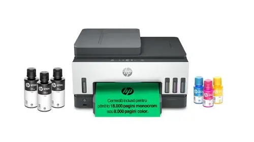 Multifunctional Inkjet HP Smart Tank 790 All-in-One, CISS, A4, Retea, Wi-Fi Direct, Bluetooth, ADF, Duplex