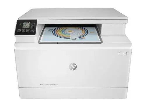 Multifunctional laser color HP LaserJet Pro M182n, 16ppm, A4, USB, Retea (Alb)