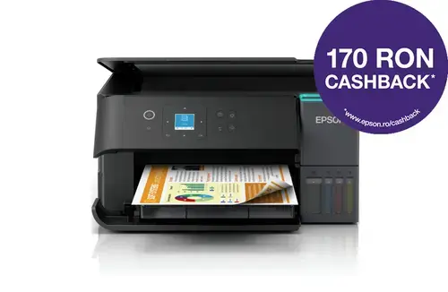 Multifunctionala Epson EcoTank L4360, Color, A4, Duplex imprimare, Wi-Fi