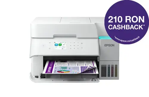 Multifunctionala Epson EcoTank L6376, Color, A4, Duplex, Retea, Wi-Fi