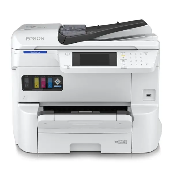Multifunctionala Epson WorkForce Pro EM-C7100DWF, InkJet, Color, Format A3+, Duplex, Retea, Wi-Fi, Fax