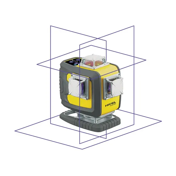 Multilaser Violet în cruce (4 x 360°), Bluetooth - Nivel System-CL4D-P