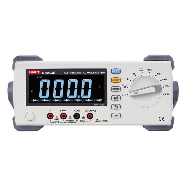 Multimetru de laborator UNI-T UT8803E, True RMS, cu măsurare inductanță și port USB