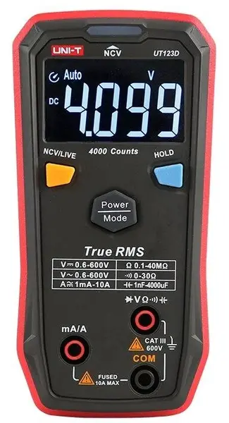 Multimetru digital cu auto-indentificare UNI-T UT123D