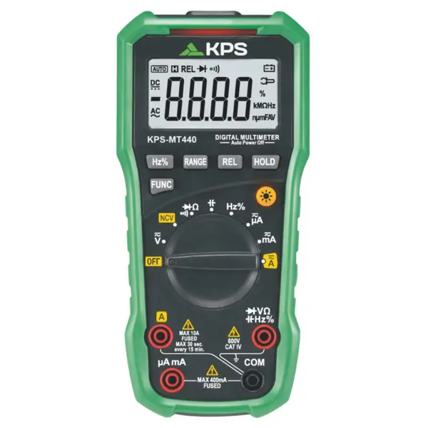 Multimetru digital multifunctional, 600V AC DC, 10A AC DC, 40M, , 5MHz, KPS MT440