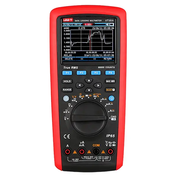 Multimetru digital true RMS, 1000V DC / 750V AC, interfață USB, UNI-T UT181A