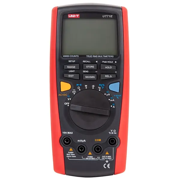 Multimetru digital True RMS cu conectivitate USB, UNI-T UT71E