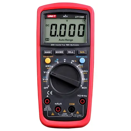Multimetru Digital Uni-T UT139B, Autoscalare, Frecventa 10MHz, Capacitate, CAT III 600V, Factor de Umplere