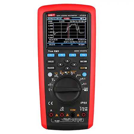 Multimetru Digital Uni-T UT181A, USB, Temperatura 1000 C, Capacitate 60mF, Frecventa 60MHz, Autoscalare, MAX MIN