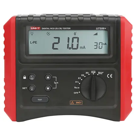 Multimetru Digital Uni-T UT586, Frecventa 200MHz, Capacitate, Tensiune DC AC, Curent, Rezistenta, True RMS