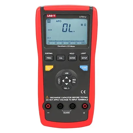 Multimetru Digital Uni-T UT612, USB, LCR, Inductanta, Capacitate, Rezistenta, Frecventa ESR, Autoscalare