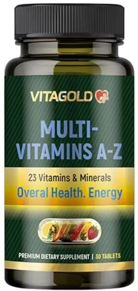 Multivitamine A-Z, 30 comprimate, Vitagold