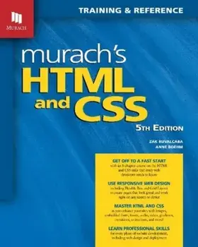 Murach's HTML and CSS (5th Edition), Paperback/Anne Boehm