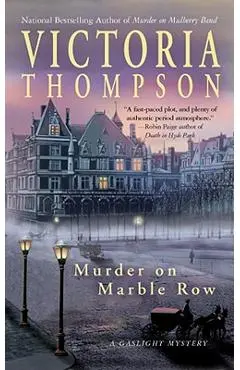 Murder on Marble Row: A Gaslight Mystery - Victoria Thompson