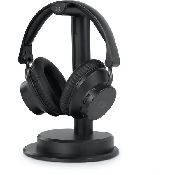 MUSE Casti MUSE M-285 CTV, Wireless, Over-ear, Bluetooth 5.3, Autonomie 30h, Microfon, Baza de incarcare