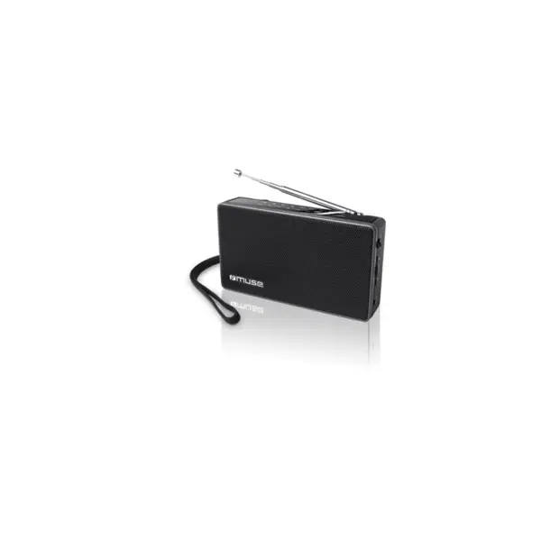 MUSE Radio portabil Muse M-030 R, FM/MW, Boxa frontala, Negru (M-030R)