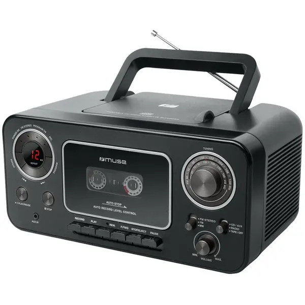 MUSE Sistem audio portabil MUSE M-182 RDC, Negru