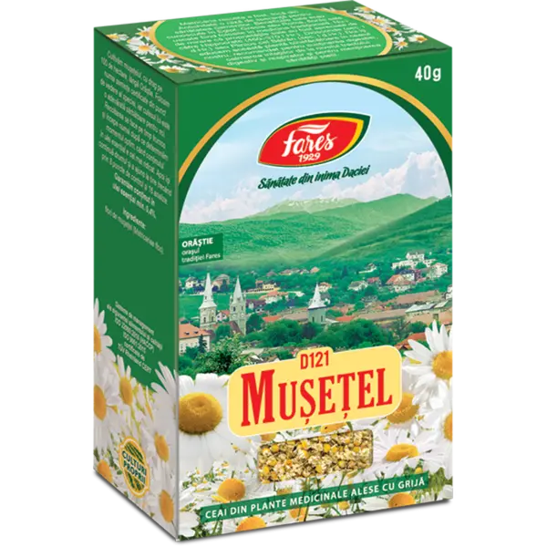 Musetel, flori, D121, ceai la punga, Fares | 40G