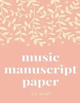 Music Manuscript Book, Paperback/The Music People