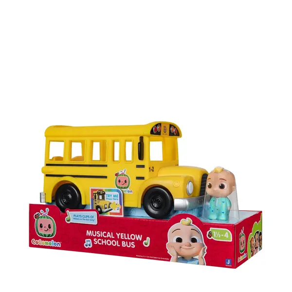 Musical yellow school bus