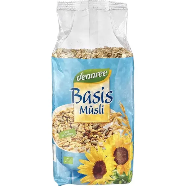 Musli de baza integral, eco - 750 g