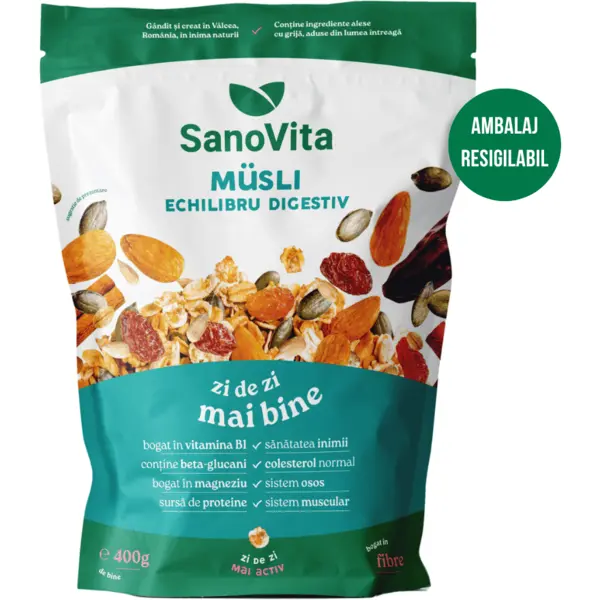 Musli Echilibru Digestiv 400g