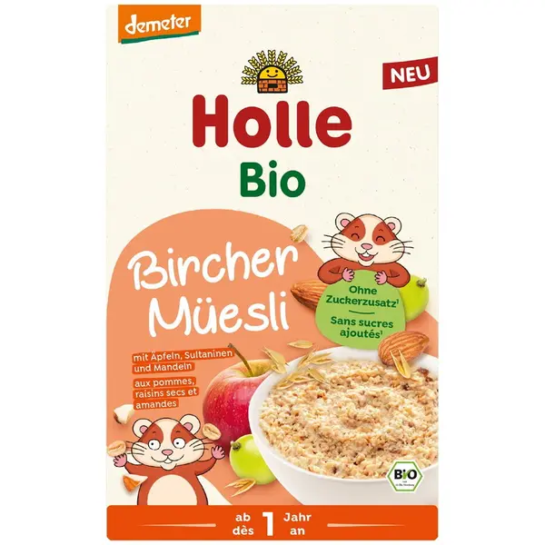Musli Integral Bircher pentru Copii +1 An Ecologic/Bio 200g