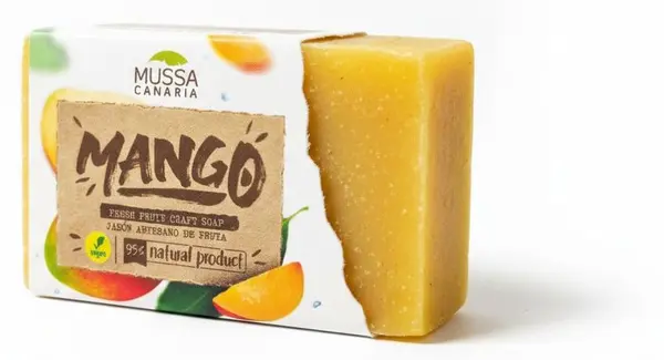 Mussa Canaria Săpun natural artizanal, mango, 100 g