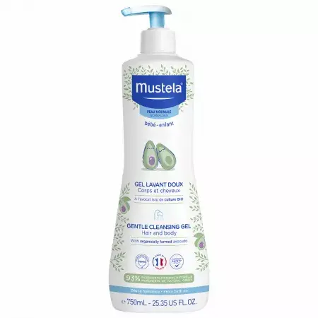 Mustela Bebe gel de curatare par si corp 750ml Lab.Expans
