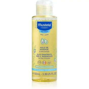 Mustela Bébé ulei de masaj pentru corp pentru nou-nascuti si copii