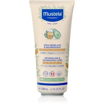 Mustela Detangling & Nourishing sampon pentru copii pentru par usor de pieptanat
