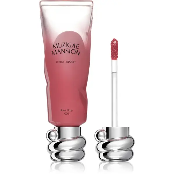 MUZIGAE MANSION Objet Glossy lip gloss hidratant culoare 002 Rose Drop 6 g