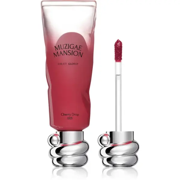 MUZIGAE MANSION Objet Glossy lip gloss hidratant culoare 005 Cherry Drop 6 g