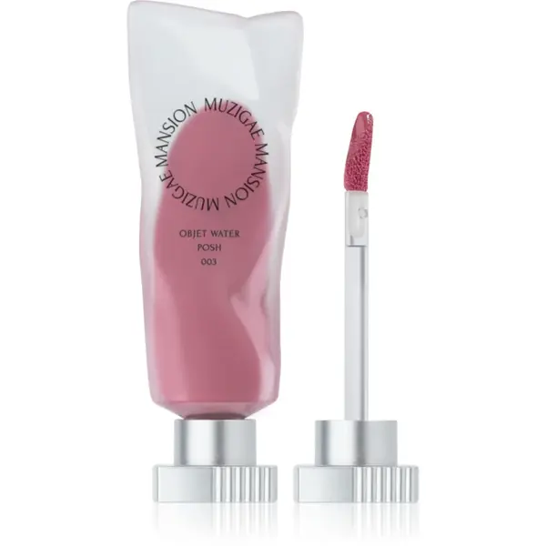 MUZIGAE MANSION Objet Water ruj de buze lichid, mat și hidratant culoare 003 Posh 5.8 ml